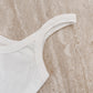 Coconut Ribbed Singlet