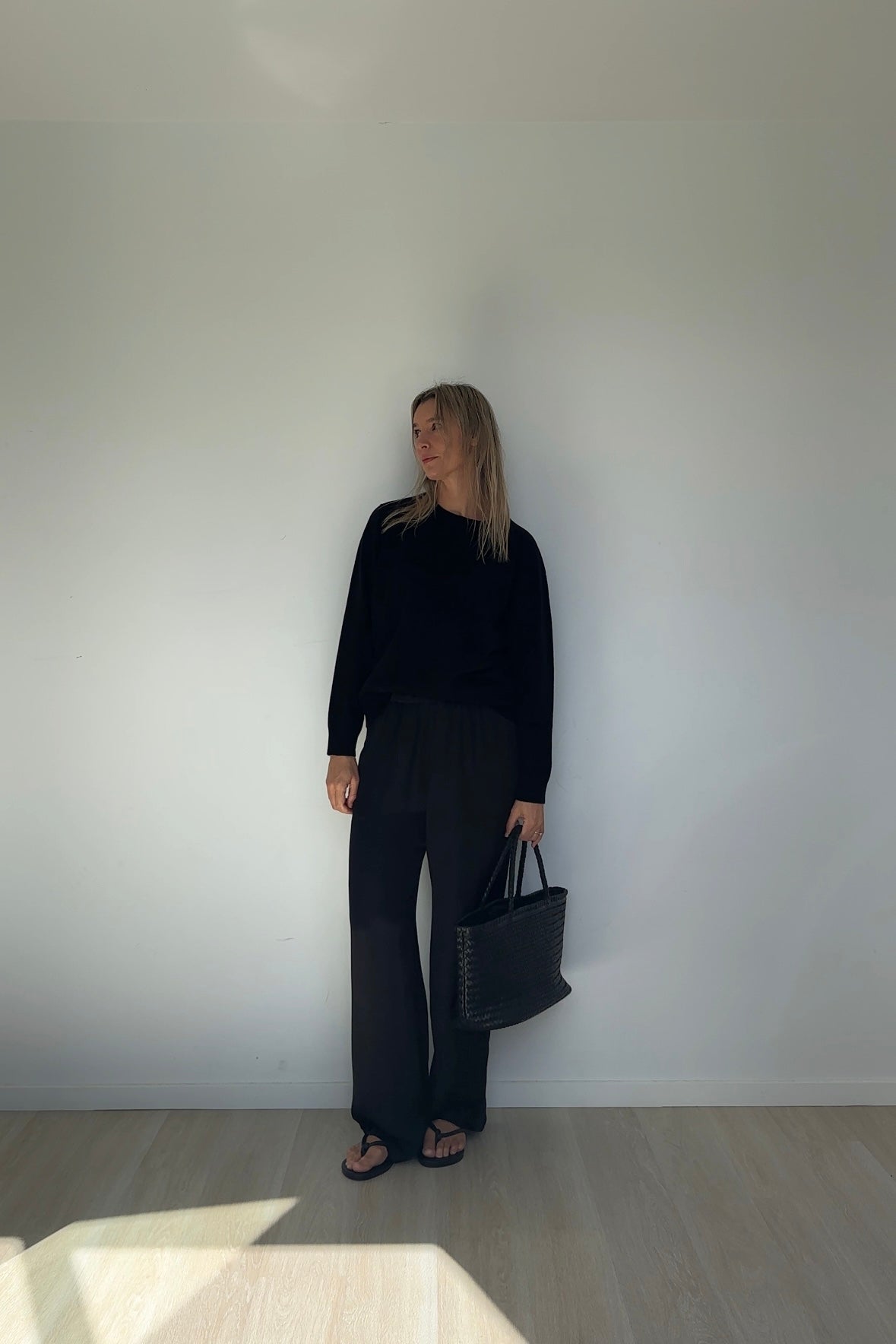 Eco Silk Pants Back