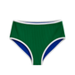 Aegean Reversible High Waist Bikini Bottoms