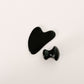 Gua Sha Obsidian Mushroom