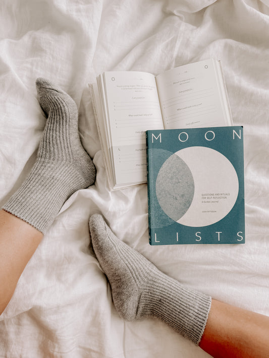 Merino Cashmere Lounge Socks Marle