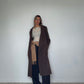 Cocoa Pure Cashmere Tassel Scarf