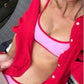 Thalia Reversible Bikini Top Low Cut