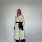 Black Pure Cashmere Tassel Scarf