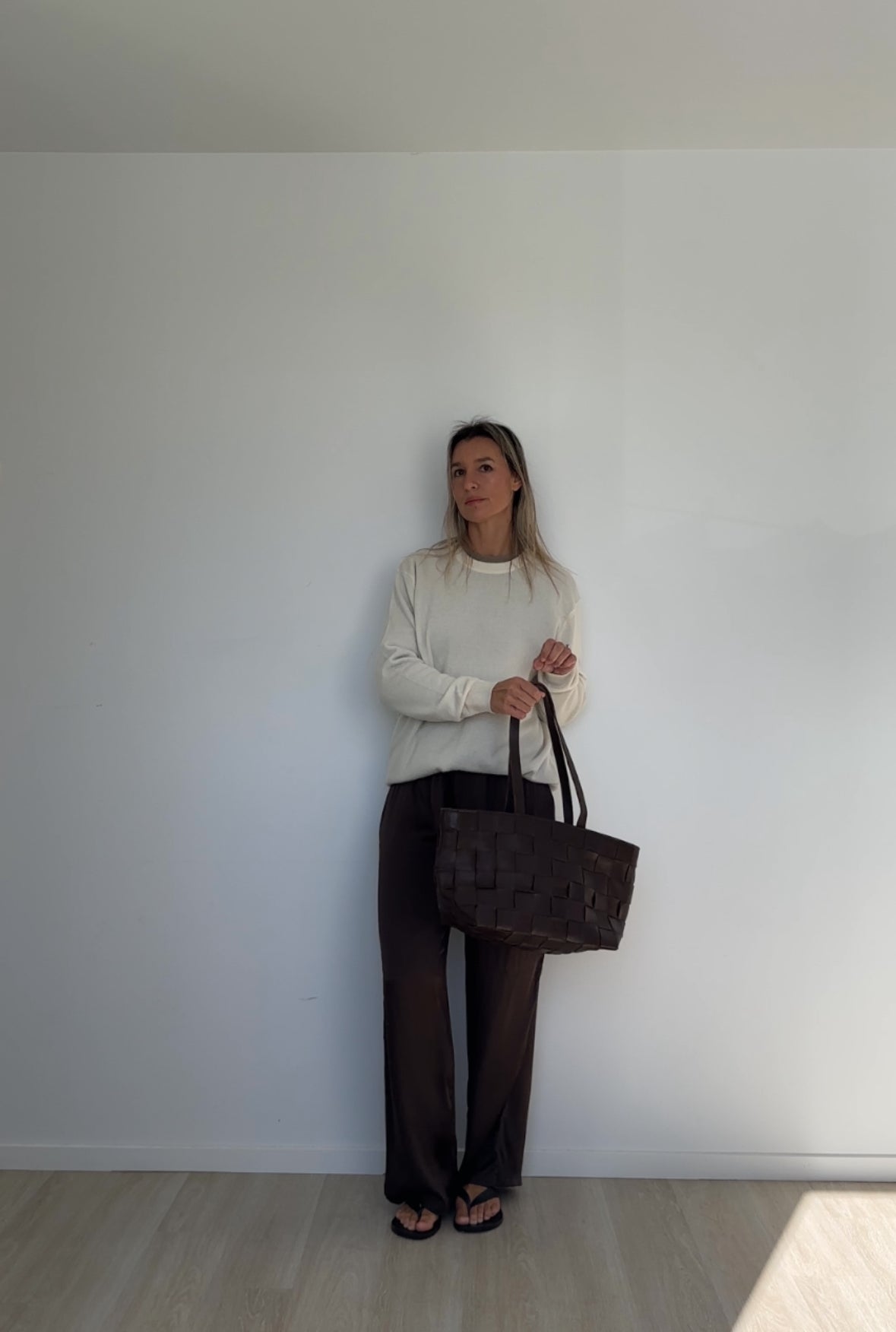 Eco Silk Pants Cacao