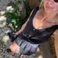 Black Linen Shorts