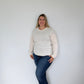 Coconut Organic Cotton Cashmere Crew Jumper