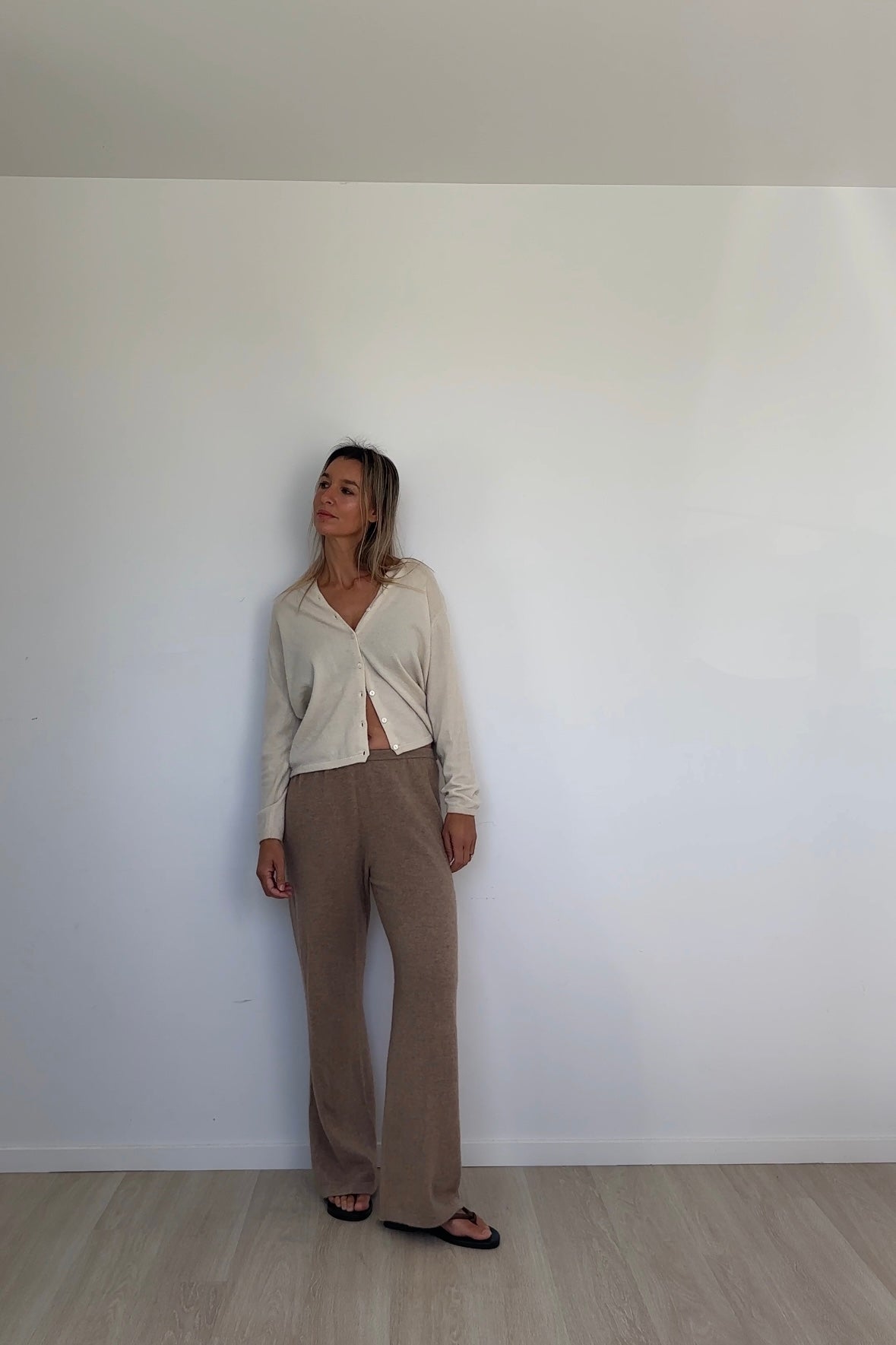 Pure Cashmere Lounge Pants Oatmeal