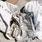 MOM Jean Shorts 2.0 Stonewashed