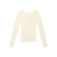 Merino Cashmere Slim Fit Knit Vanille