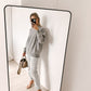Marle Grey Boyfriend Pure Cashmere Crew Neck Jumper