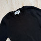 Pure Merino Slim Fit Knit Black