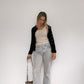 Pure Cashmere Ribbed Tank Beige