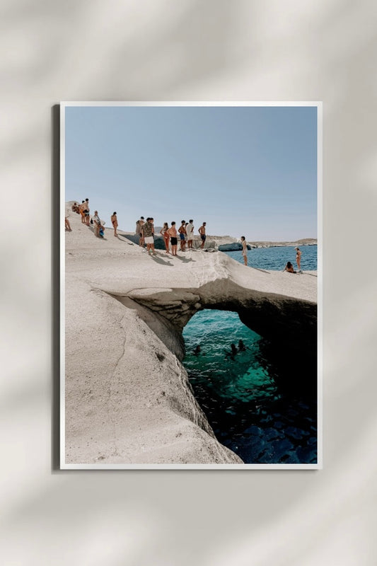 Milos Greece Art Print