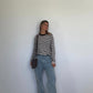 French Stripe Pure Merino Crew