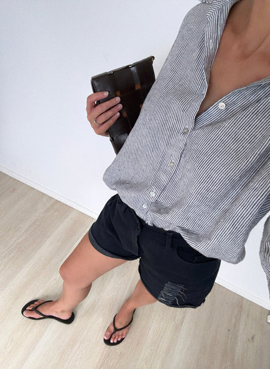 MOM Jean Shorts 2.0 Black