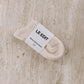 Merino Cashmere Lounge Socks Crème