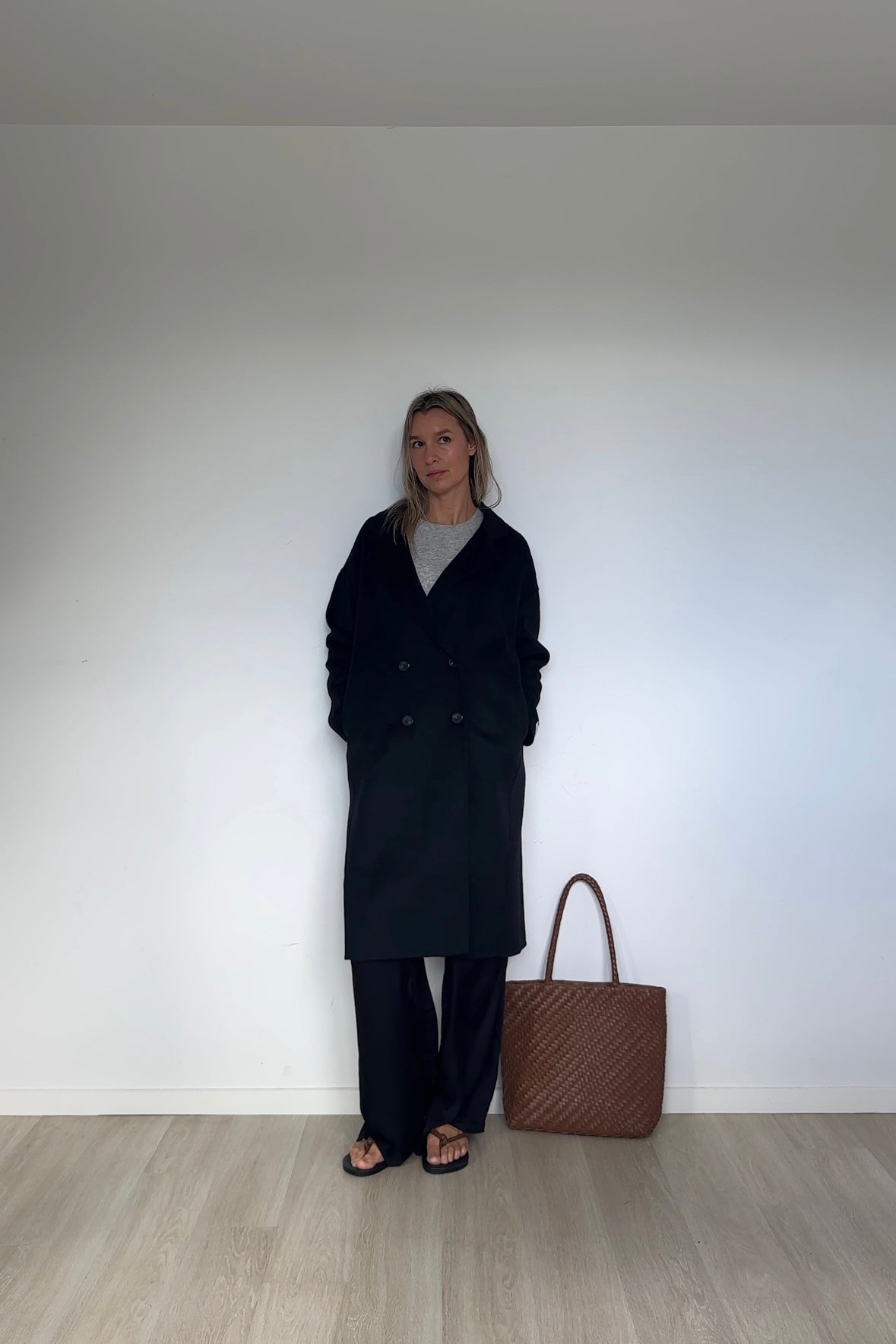 Pure Wool 3/4 Coat
