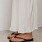 Knot Leather Sandals Brown
