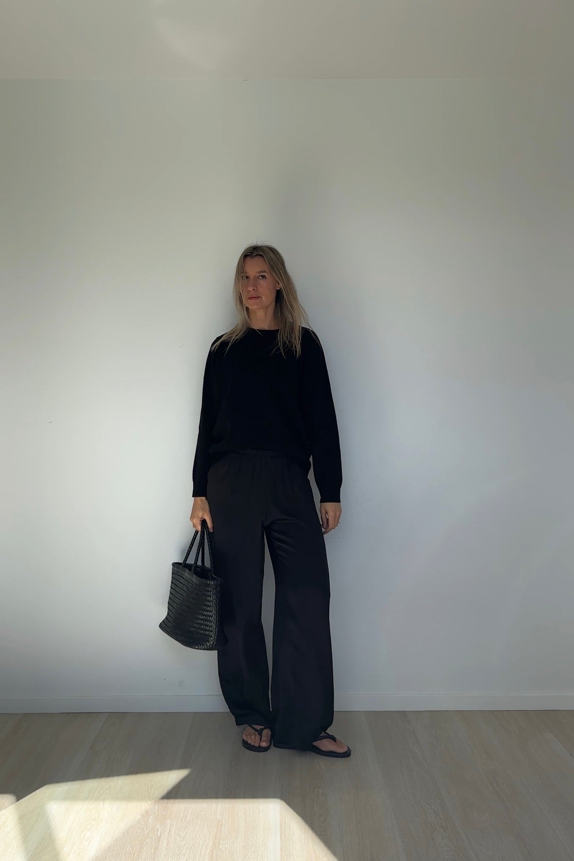 Eco Silk Pants Back