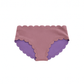 Seashell Reversible Mid Waist Bikini Bottoms