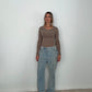 Merino Cashmere Slim Fit Knit Latte