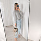 Marle Grey Pure Merino Cardigan