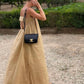 Kaia Linen Beige Dress
