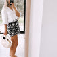 Linen Skorts Clam Shell
