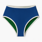 Aegean Reversible High Waist Bikini Bottoms