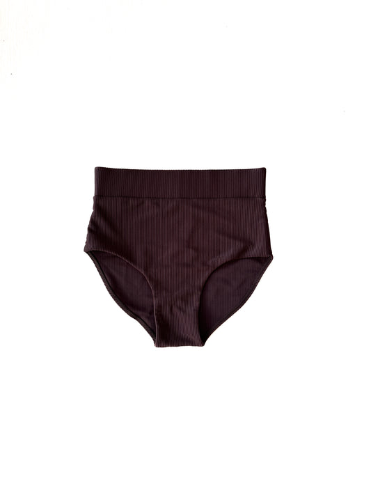 Lola High Waist Bikini Bottoms Volcanique