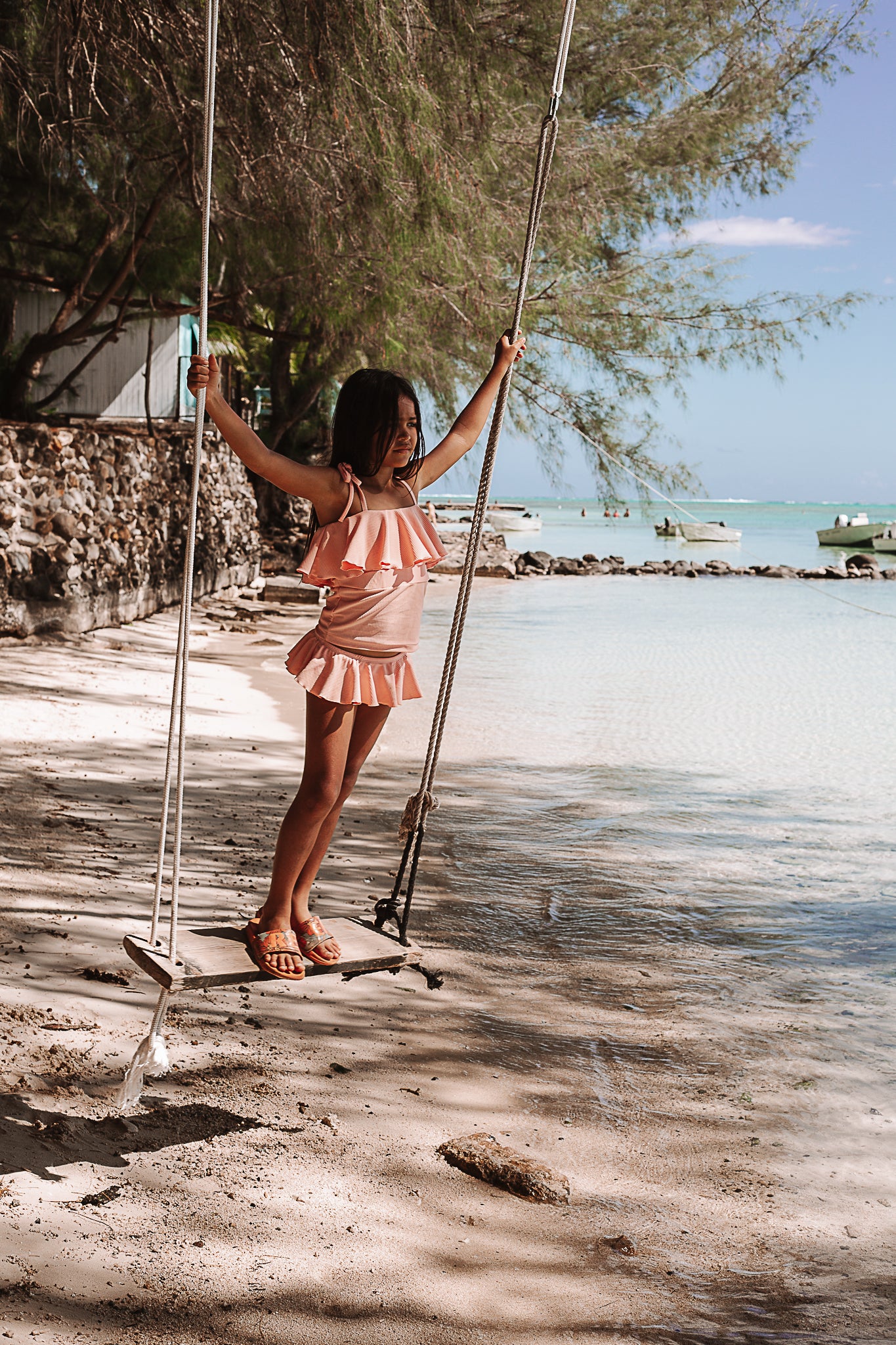 Maiahiki Swim Set Moorea Sunset