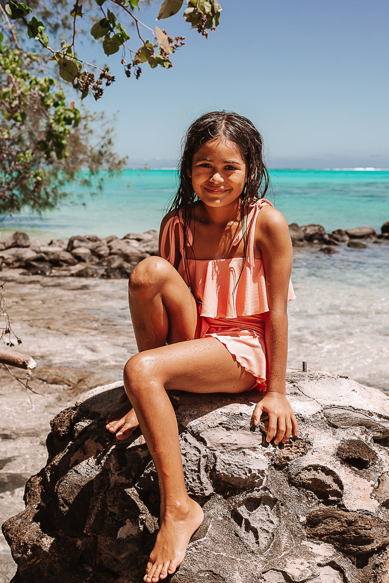 Maiahiki Swim Set Moorea Sunset