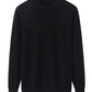 Mens Pure Cashmere Crew Neck Jumper Black