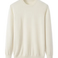 Boyfriend Pure Cashmere Crew Coconut