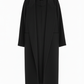 Ghost mannequin black wool coat - no lining