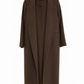 Ghost mannequin cocoa wool coat - no lining
