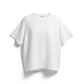 Ghost mannequin white linen boyfriend tee - improved