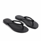LE EDIT black knot sandals - angled