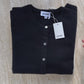 Black Pure Merino Cardigan
