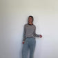 French Stripe Pure Merino Crew