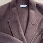 Pure Wool Full Length Coat Cocoa