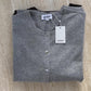 Marle Grey Pure Merino Cardigan