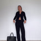 Pure Merino Lounge Pants Black