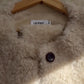Teddy Wool Coat Creme