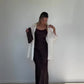 Eco Silk Dress Full Length Cacao