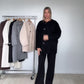 Teddy Wool Coat Black