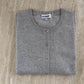 Marle Grey Pure Cashmere Cardigan