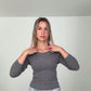 Merino Cashmere Slim Fit Knit Stone