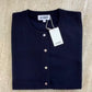 Navy Midnight Pure Cashmere Cardigan